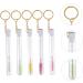 FRCOLOR 30 Pcs Keychain Mascara Brush Mascarades for Women Empty Mascara Lash Brush with Tube Extend 11.2x1cmx3pcs Assorted Colorx3pcs - Buy Online on GoSupps.com