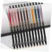 PLAFOPE 12pcs Lip Liner Eyeliner Make up Lipliner Black Waterproof Eyeliner Natural Pen Gel Eyeliner Plastic - Buy Online on GoSupps.com