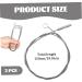 Drain Brush 2Pcs 59 Inch Flexible Drain Cleaning Brush Steel Long Pipe Cleaners Multi-Purpose Steel Pipe Cleaners for Cleaning Car Drain Fridge Drain & More - Buy Online on GoSupps.com