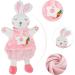 Baby Loveys Bunny Security Blanket with Teether - Soft Unisex Stuffed Animal Blanket - Buy Online on GoSupps.com