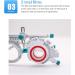 Buy Cicolo Universal Optical Test Frame - Adjustable PD 48-80mm Ultra-Light Titanium Optometry Lens Frame for Precise Testing - Buy Online on GoSupps.com