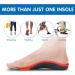 Sushn3D Plantar Fasciitis Insoles XL - Heavy Duty Arch Support Inserts for Men 10 1/2-13 - Pain Relief Orthotic with Shock Absorption for Running & Sports - Black - Buy Online on GoSupps.com