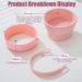3 in 1 Makeup Brush Cleaning Set - Professional Silicone Cleaner Mat & Washing Bowl | Multifunctional Drying Basket - 150ml/5.12fl.oz - Pink - Buy Online on GoSupps.com