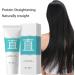 Protein Correcting Hair Straightening Cream Hair Straightening Treatment Cream For Curly Hair Nourishing Fast Smoothing Collagen Hair Straightener Cream For All Hair Types (2pcs) - Buy Online on GoSupps.com