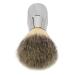 Premium Synthetic Bristle Shaving Brush - Curved Handle & Portable Design for Men | Foaming Shaving Cream Brush for Salon Home & Travel - Buy Online on GoSupps.com