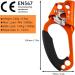 Paliston Climbing Hand Ascender for 812mm Rope - Set of 2 (Left and Right) | Rock Climbing Arborist Gear - Buy Online on GoSupps.com