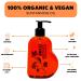 Organic Dark Tanning Oil - Cruelty-Free Vegan SPF-Free Suntan Oil with Almond & Vitamin E - 8.45 Oz Pump - Buy Online on GoSupps.com