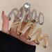 KuuGuu 4 PCS Large Gold Hair Claw Clip Set | Non-Slip Metal Hair Clips | Strong Hold Jaw Clamp | Cute Hair Accessories - Buy Online on GoSupps.com