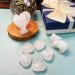 Xiannvxi 5pcs Clear Quartz Crystal Heart Stones - Healing Gemstones for Love Meditation & Reiki | Natural Palm Bag - Buy Online on GoSupps.com