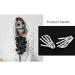 Korean Gothic Skeleton Hands Hair Clips - Punk Rock Devil Claw Barrettes Set (Black/White) - Buy Online on GoSupps.com