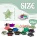 ELNENLE 25PCS Healing Crystals & Gemstones Set - Heart & Star Shaped Amethyst Tiger Eye Opal for Meditation Chakra Healing & Home Decor - Buy Online on GoSupps.com