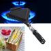 Kcvzitrds 1 PCS Double Side Sandwich Pan Triangle Shape Sandwich Pan for Household Easy to High Temperature Resistance Evenly Heated - Buy Online on GoSupps.com