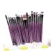 Angoily 20pc Professional Makeup Brush Set | Soft Eye & Face Brushes for Women | Best Beauty Tools for Flawless Makeup - Buy Online on GoSupps.com
