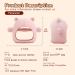 2 Pack Baby Teething Toys- Anti-Drop Wrist Teether for Babies Over 3 Months - Soothing Teething Pain - Dark Pink Caramel - Buy Online on GoSupps.com