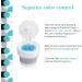 PurePail Go Portable Diaper Pail White Superior Odor Control with No Added Fragrance Collapses for On-the-Go Compact & Space-Saving Go Pail - Buy Online on GoSupps.com