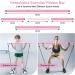 Pilates Bar Kit with Adjustable Resistance Bands | Portable 3-Section Pilates Stick Bar for Full Body Workout | Ideal for Home, Gym, Office, Travel | Pink - Buy Online on GoSupps.com