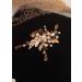 Kercisbeauty Gold Leaf Champagne Crystal Hair Comb Set for Women Wedding Bridal Hair Accessories Hair Styling Art Deco Boho Jewelry - Buy Online on GoSupps.com