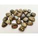 Sharvgun Labradorite Rune Stone Set 25 pi ces avec tableau en bois MDF runique grav lettrage symbolique pa en velours noir/rouge pochette incluse bo te-cadeau
