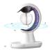 Fruit Fly Repellent Lamp Electronic Fly Repellent Mosquito Repellent Lightweight Fruit Fly Repellent Lamp Powerful Flying Barrier Fruit Flying Lamp Indoor Fog Light Cyhamse (White)