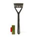 Leaf Shave |Leaf Razor Mercury - environmentally friendly razor for women and men multi -cling swiveling head razor with stainless steel blades Recommended for body shaving and head shaving mercury