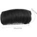 Invisible Fluffy Hair Pad for Short Long Hair Natural Hair Bump Clip for Volume DIY Heighten Hair Bump Breathable Hair Puff for Women Girls Black - Buy Online on GoSupps.com