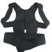 Adjustable Posture Back Brace Support Belt Lumbar Waist Shoulder Corset Spine Support Posture Correction Back Support Bk XL