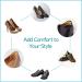 Buy Heel Cushion Pads - Reusable Self-Adhesive Inserts & Grips for Comfort - Foot Protector Liners in Beige - International Shipping Available - Buy Online on GoSupps.com