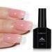 TOMICCA Pink Gel Nail Polish Clear Pink Gel Polish Pink Nude Gel Polish Soak Off UV Jelly Gel Nail Polish Sheer Translucent Colors Nail Art French Manicure DIY 045Jelly-Nude Pink