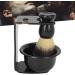 Shaving Brush Kit for Men | 3 in 1 Shaving Set with Soap Bowl & Rack | Beard Grooming Foam Brush for Close Shave - Buy Online on GoSupps.com