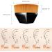 Magic Makeup Brush Beauty Powder Face Blush Brushes Portable Professional Foundation Brush Set Eye Face Cosmetic Foundation Large Soft Base Make up Brush Beauty Tool (Black) - Buy Online on GoSupps.com