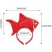 amangul Sweet Halloween Live Broadcast Hairband Women Students Photoshoot Hairband Stuffed Fish Shape Headbands Multiple Color(Pink) - Buy Online on GoSupps.com