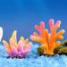 Movoja Aquarium Decoration Corals - 2 Pieces for Fresh & Salt Water - White Coral Aquaristics - Buy Online on GoSupps.com