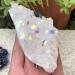 for Titanium Cluster Rainbow Aura Lemurian Quartz Crystal Specimen Point 1pc Stone Mineral Specimen - Buy Online on GoSupps.com