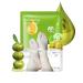 Masque pour les pieds claircissant et hydratant pour le talon craquel | liminateur de peaux mortes pour r paration hydratation et soins des pieds | Femmes hommes maison salon quotidien
