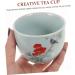 Alipis Ceramic Teacup Retro Decor Porcelain Kung Fu Tea Cup Retro Style Tea Cup Fridge Magnet Home Field As Shown 7.5X7.5X6CM - Buy Online on GoSupps.com