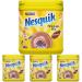 Nesquik Chocolate Flavoured Milkshake Powder For Milk Fortified with Vitamin D Breakfast After School Snack 500g Tub (Pack of 4)