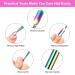12-Piece Cuticle Nippers and Ingrown Nail Kit - Nail Cleaner, File, Pusher, Peeler Scraper for Fingernail and Toenail Manicure - Rainbow - Buy Online on GoSupps.com