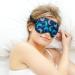 Dolphins and Bubbles Sleep Mask - Adjustable Eye Cover for Sleeping and Travel - Men, Women - Blocks Light for Restful Sleep - Buy Online on GoSupps.com