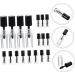 DECHOUS 20pcs Empty Eyelashes Lip Clear Mascara Tube Refillable Tubes Filling Miss Lip Gloss - Buy Online on GoSupps.com