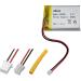 Buy 2 Pack 503040 Lipo Battery 3.7V 650mAh - Compatible Replacement for Multiple Devices | PH 2.54 & PH 2.0 JST Connector - Buy Online on GoSupps.com