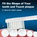CILGEWH Replacement Toothbrush Heads 10 Pack - Compatible with TAO Clean Electric Toothbrush - White - Buy Online on GoSupps.com