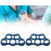 Finger Exerciser Finger Trainer Skinfriendly Soft Silicone Washable 2 Pieces Recovery Dark Blue 11lb - Buy Online on GoSupps.com