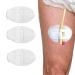 Catheter-leg band fixation sticker-urethra holder adhesive pad slippery drainage stabilization device for incontinence (3 pieces)