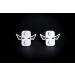 Fields Outdoor Supplies 5 ft. Metal Keyhole Tracks Pair with Pinless Jump Cups - Set of 2 - Buy Online on GoSupps.com