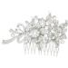 DOITOOL Bridal Hair Side Comb Combs for Women Hair Accessories for Women Crystal Headpiece Hair Teasing Comb Women Hair Accessories Tiara Women Hair Clip Bride Hair Plug Bow Tie - Buy Online on GoSupps.com