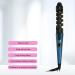 1 Inch Curling Iron - Instant Heat Hair Curler for All Hair Types - Blue Hair Waving Styling Wand - International Shipping Available - Buy Online on GoSupps.com