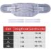 Self-Heating Waist Belt Lower Back Brace Support Heating Pad Stomach Abdominal Tension Portable Belly Wrap for Waist Warm Pain Relief (Size : Large) (Xx) (Medium) - Buy Online on GoSupps.com