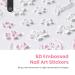 Buy Beetles 5D Nail Art Stickers & Gel Top Coat - Elegant Flower Designs for Gorgeous Manicures | International Shipping - Buy Online on GoSupps.com