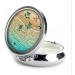 Cute Turtle Round Pill Box - 3 Compartment Portable Travel Medicine Organizer for Vitamins & Tablets - Buy Online on GoSupps.com