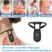 Smart Corrector for Hunchback Smart Back Support Vibration Reminder Corrects Posture Smart Posture Corrector Smart Posture Reminder Corrector Device (Black+Orange) - Buy Online on GoSupps.com